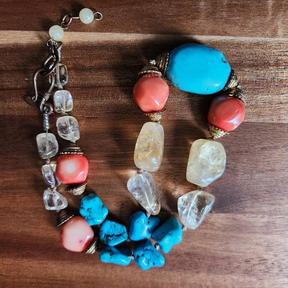 Talbots Colorful Bead Necklace - Picture 6 of 6